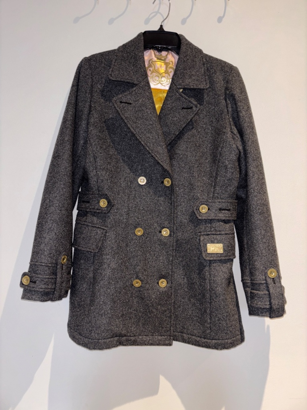 Grey Wool Coat